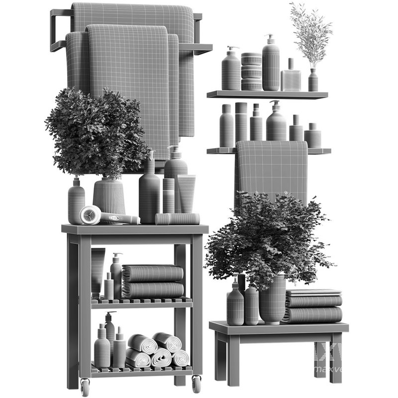 Bathroom accessories set 7 - Image 3