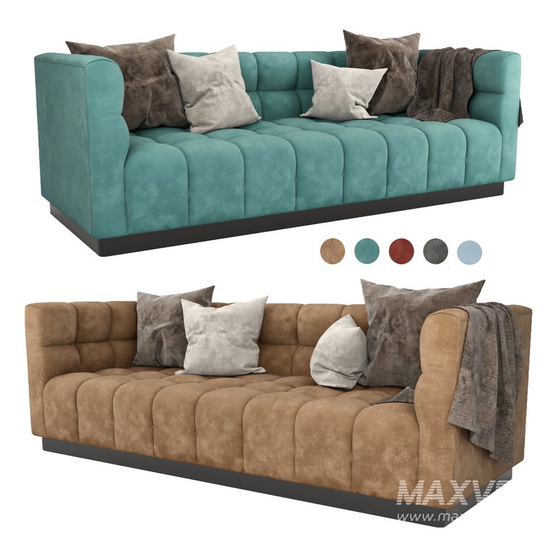 Delano Sofa in Velvet - Image 1