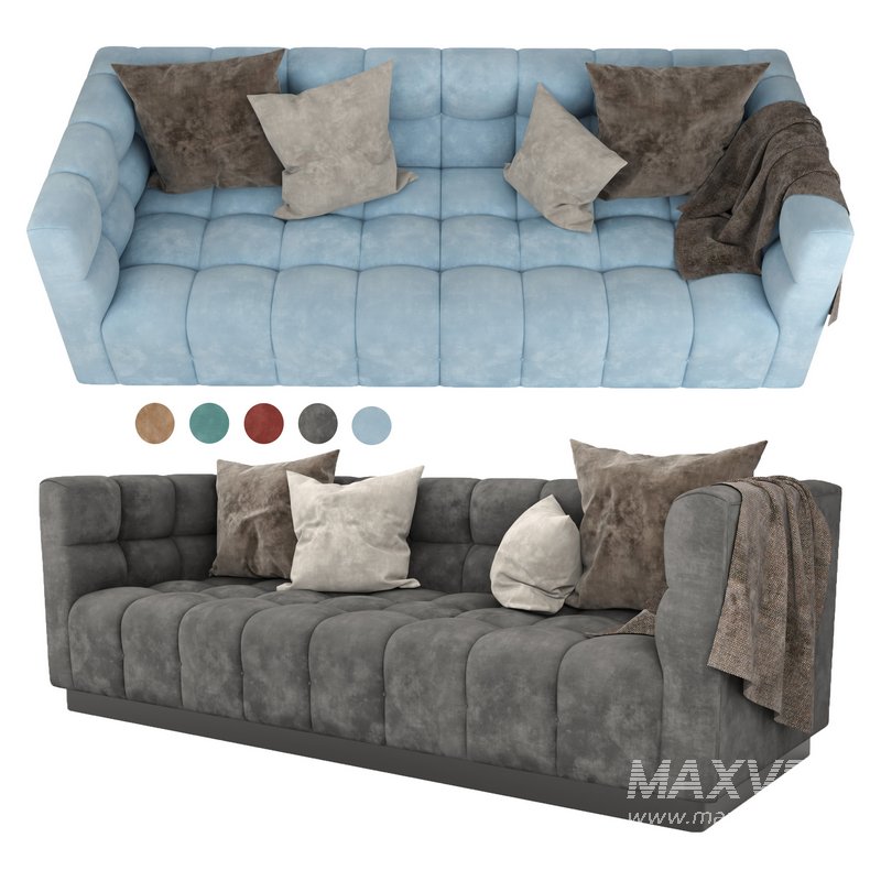 Delano Sofa in Velvet - Image 3