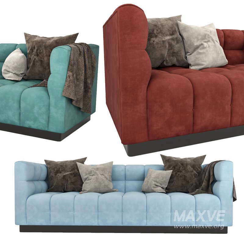 Delano Sofa in Velvet - Image 6