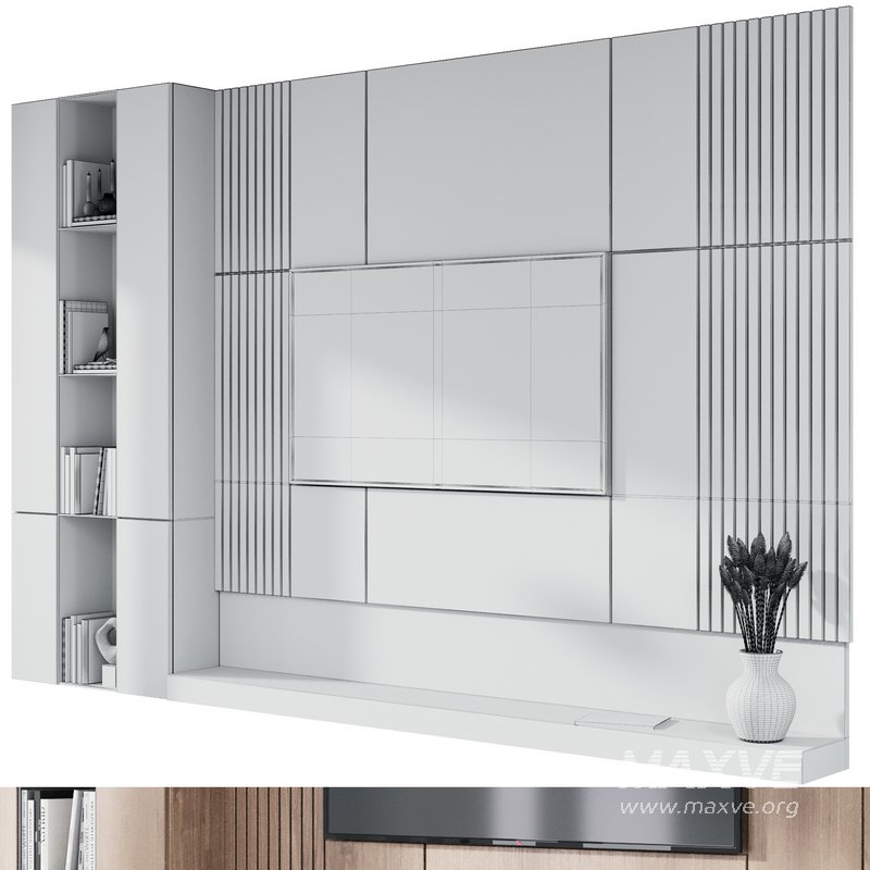 TV wall decor set7 - Image 4