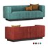 Conjure Tufted Velvet Sofa in Emerald 2 - Thumbnail 1