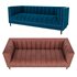 Nicole Miller velvet sofa - Thumbnail 3