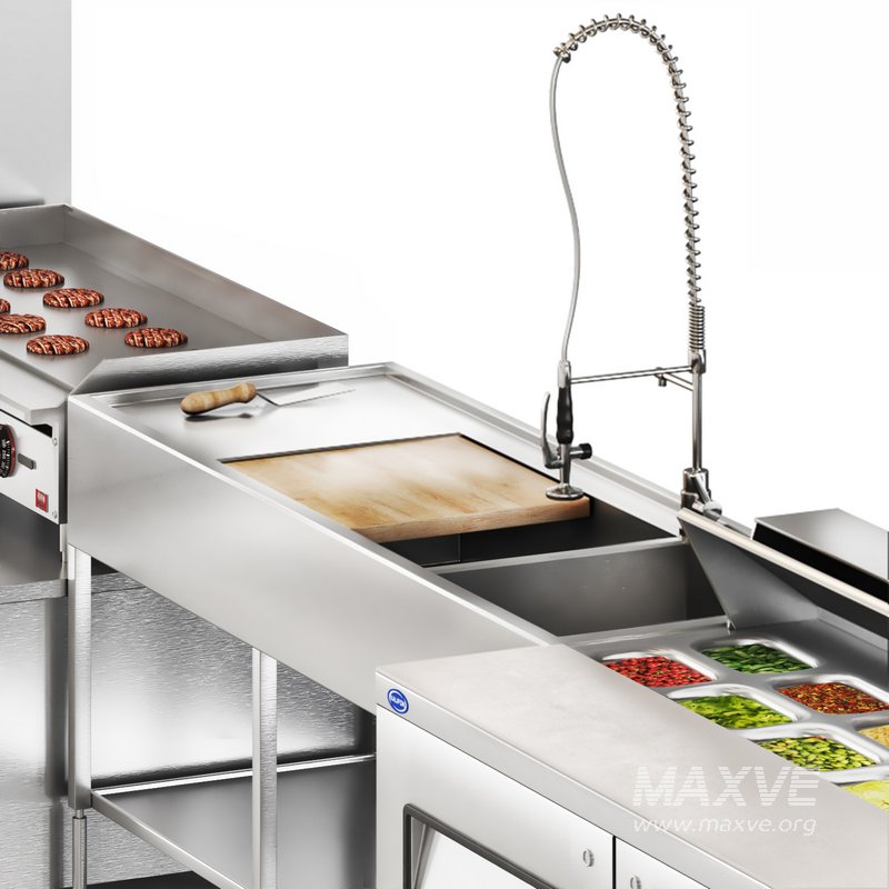 Cafe equipment 03 commercial kitchen - Image 5