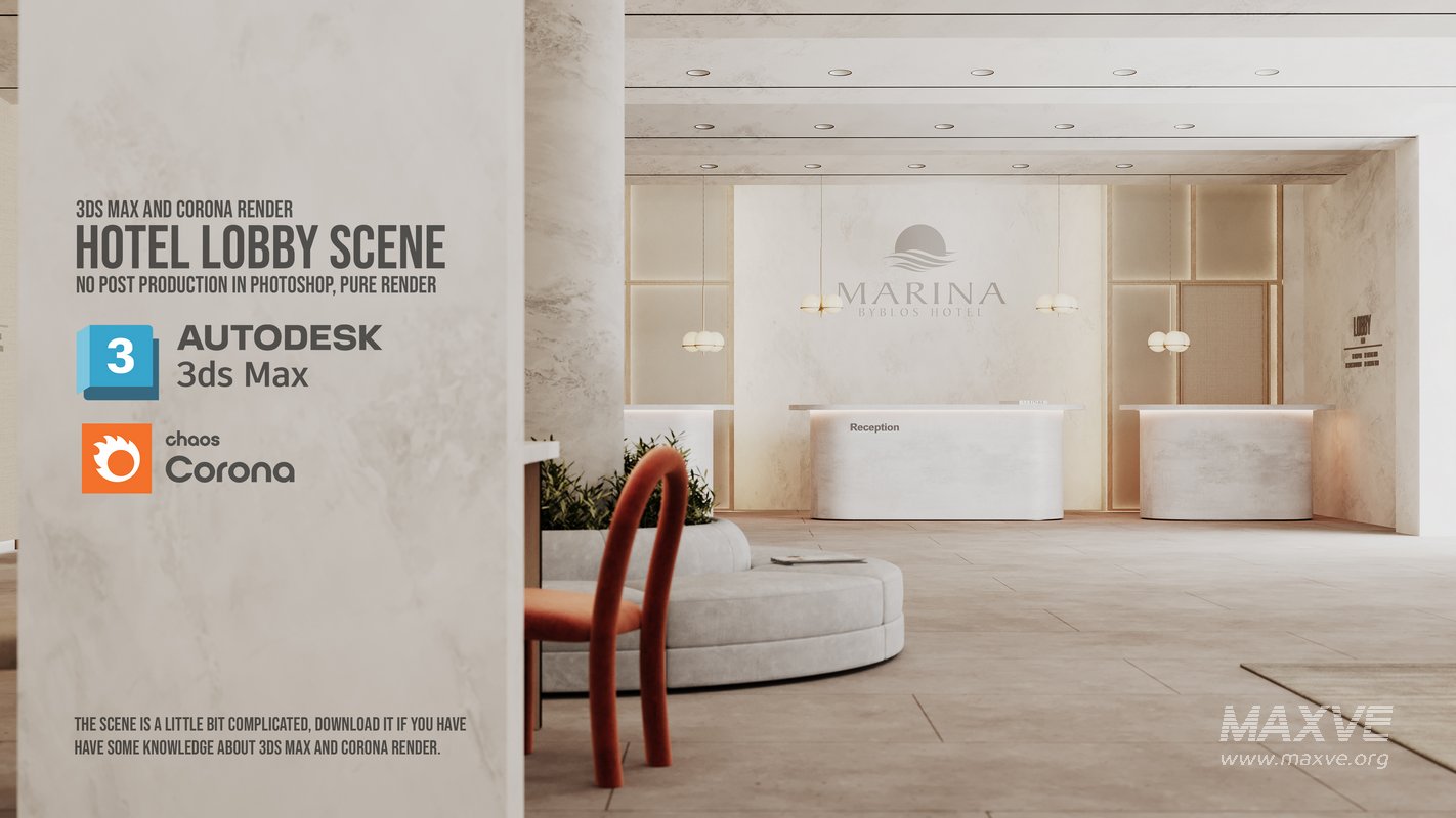 Hotel Reception and Lobby Interior Design - Image 1