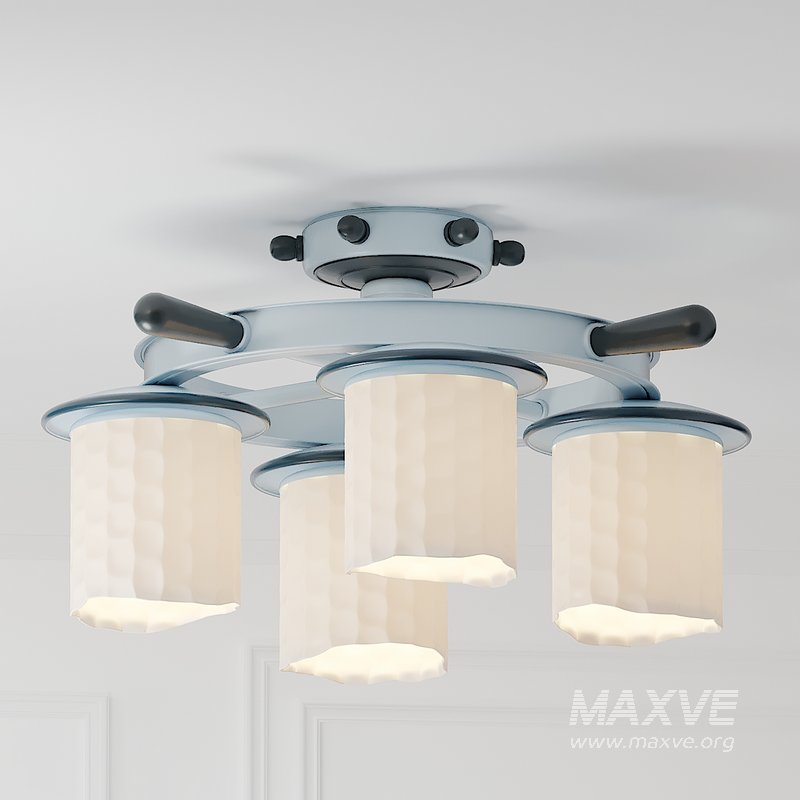 Round Rudder Children Ceiling Chandelier - Image 3