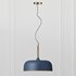 COX & COX Blue & Brass Pendant Light - Thumbnail 1