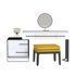 Dressing table and stool Cosmetic - Thumbnail 1