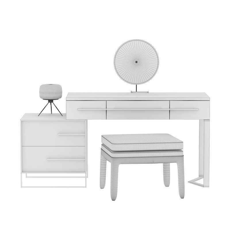 Dressing table and stool Cosmetic - Image 2