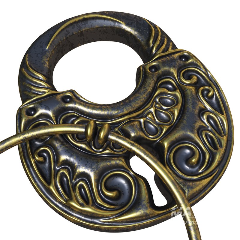 Vintage Key Chain - Image 2