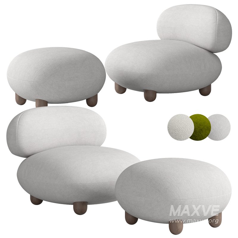 Flock Lounge Chair By Noom - Image 2