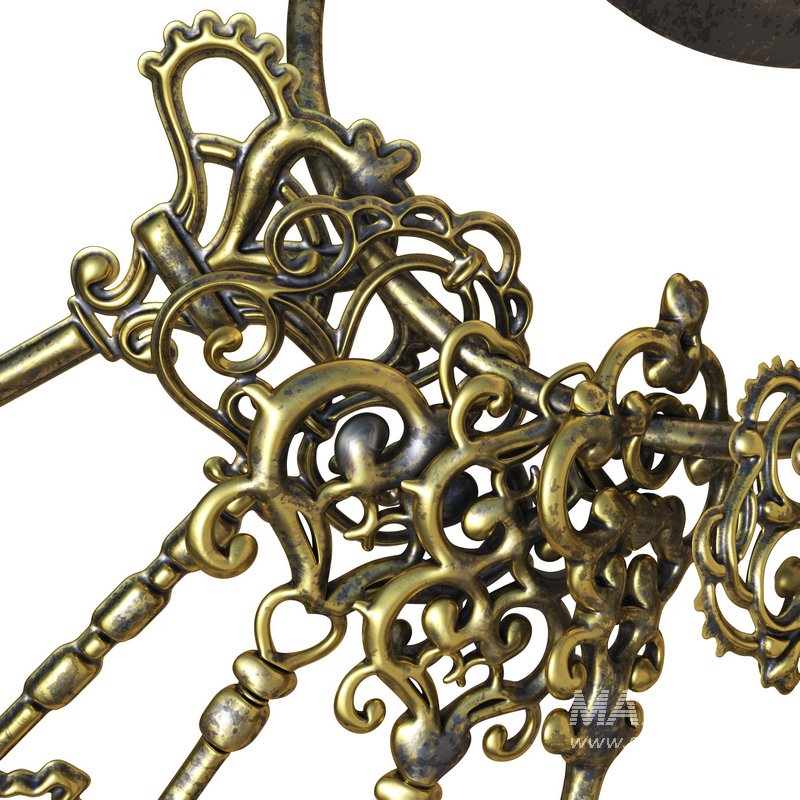 Vintage Key Chain - Image 5