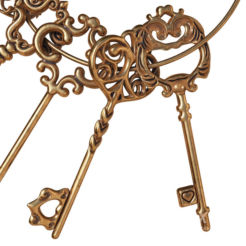 Vintage Key Chain - Image 3