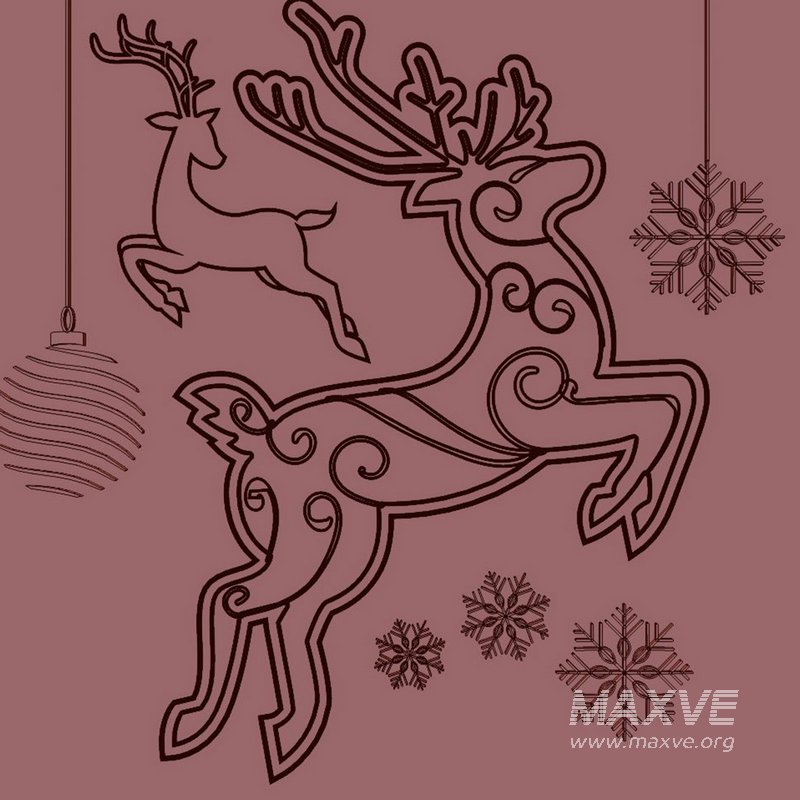 Neon Light Christmas Set2 - Image 3