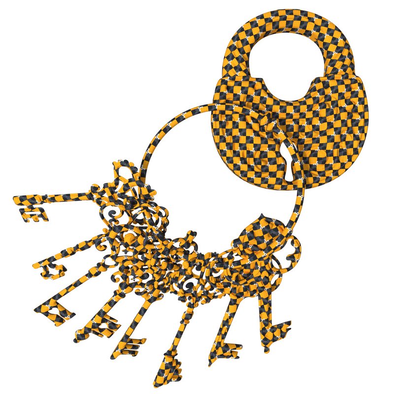 Vintage Key Chain - Image 6