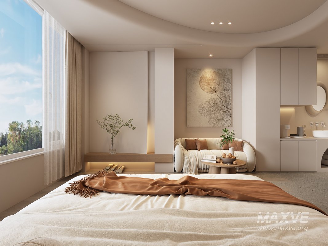 Modern bedroom - Image 2