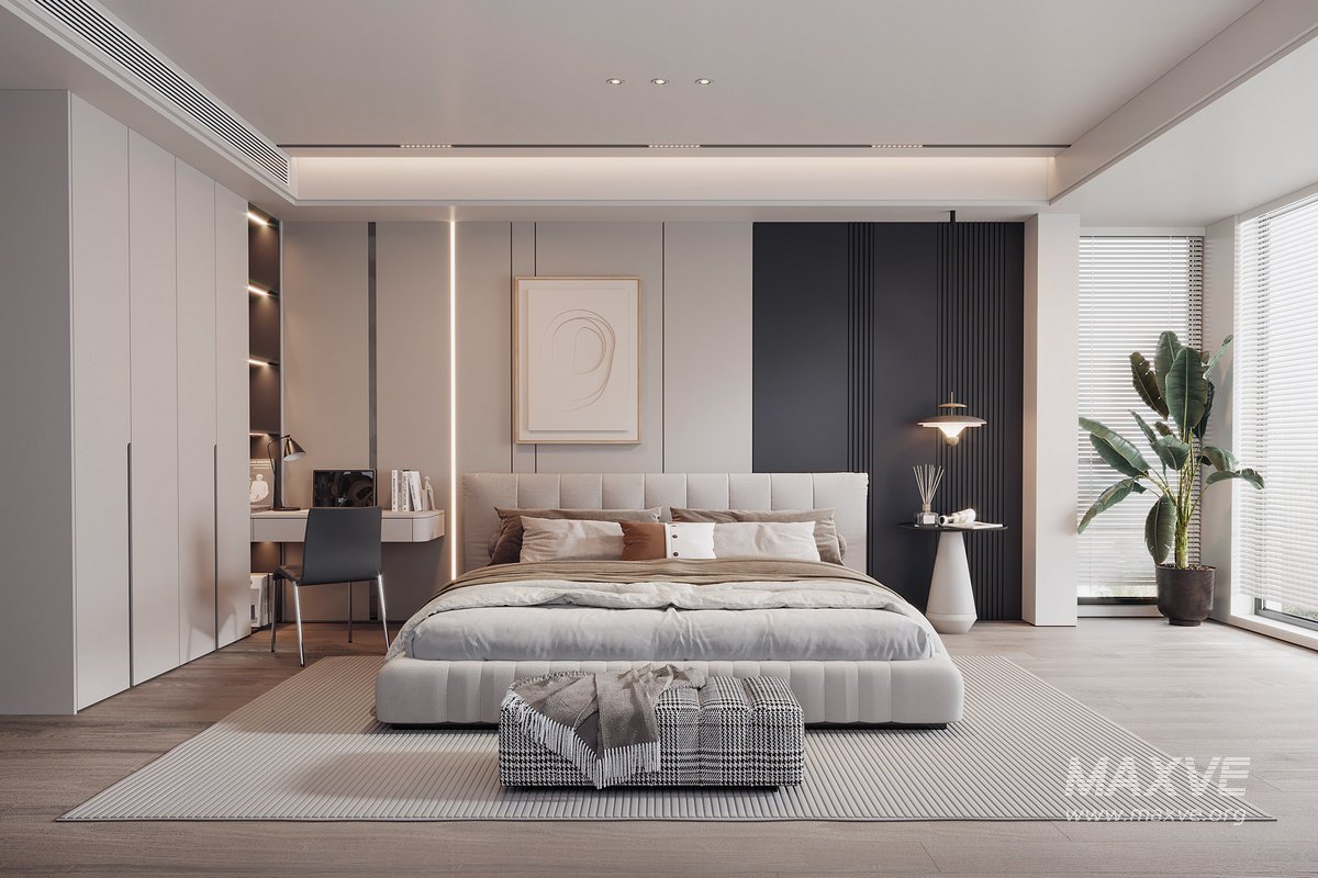 Modern bedroom - Image 1