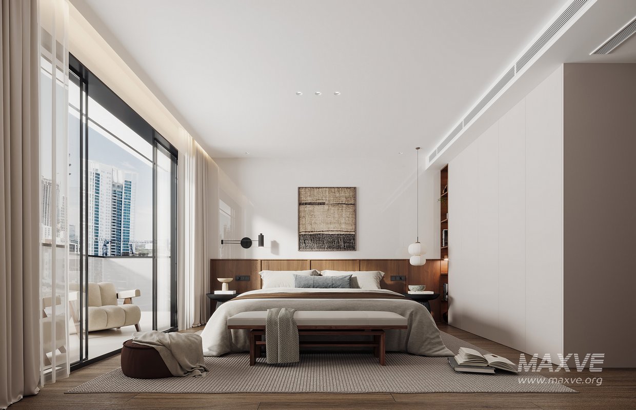 Modern bedroom - Image 1