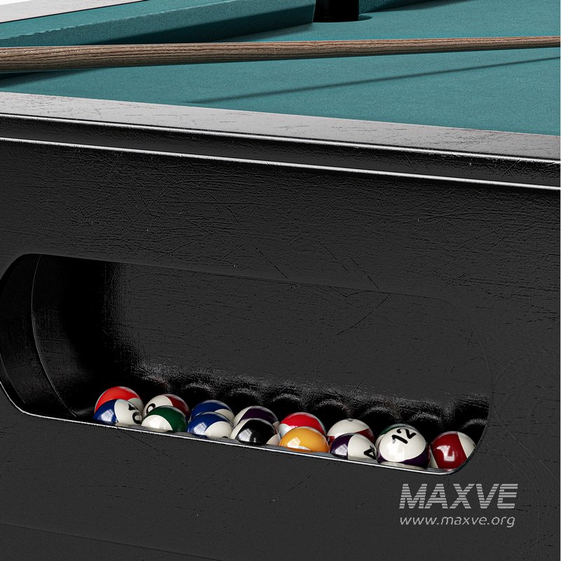 Mizerak Dakota 8 Slatron Billiard Table - Image 4