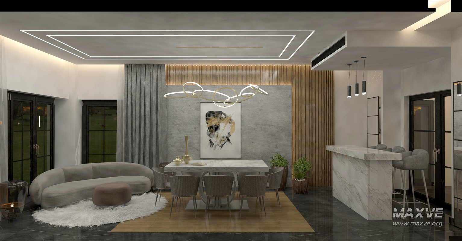 home entrance & reception with dining - Image 4