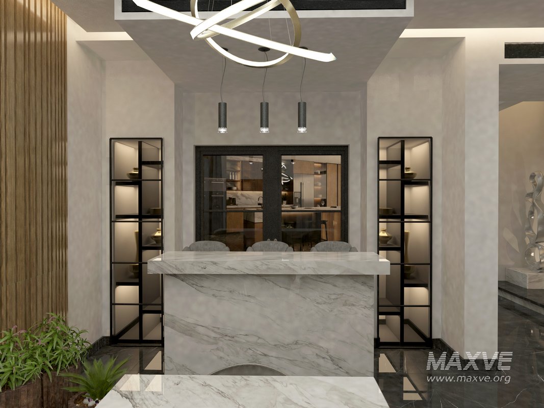 home entrance & reception with dining - Image 5