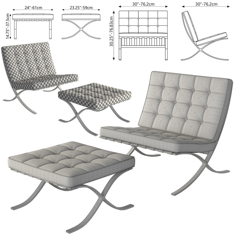 Barcelona Chair - Image 5