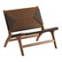 GRANT TEAK LOUNGE CHAIR IN BLACK - Thumbnail 1