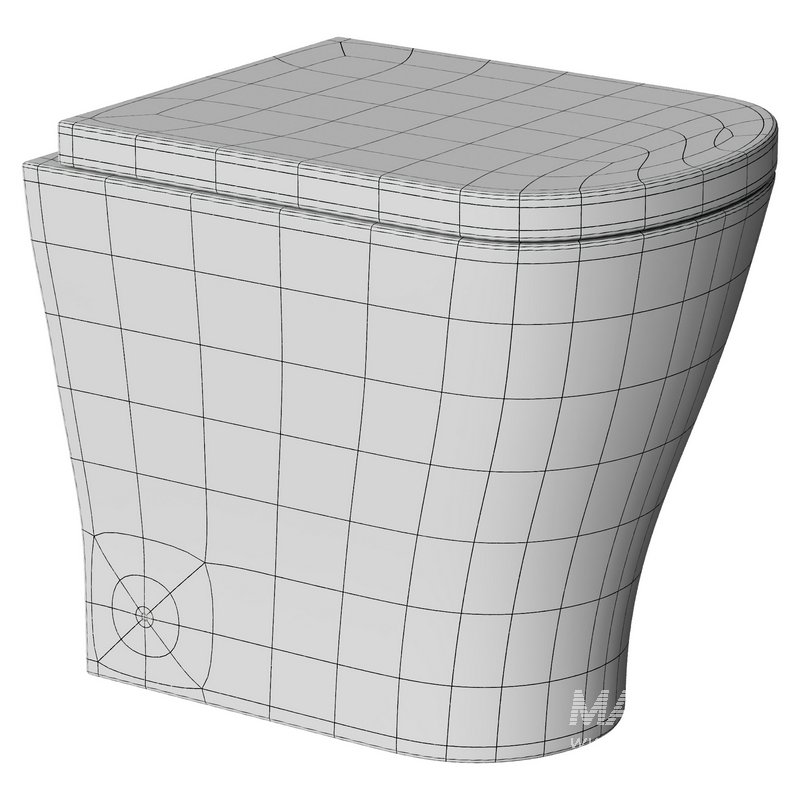 Ceramica Marseille Back to Wall Toilet with Concealed Cistern - Image 2