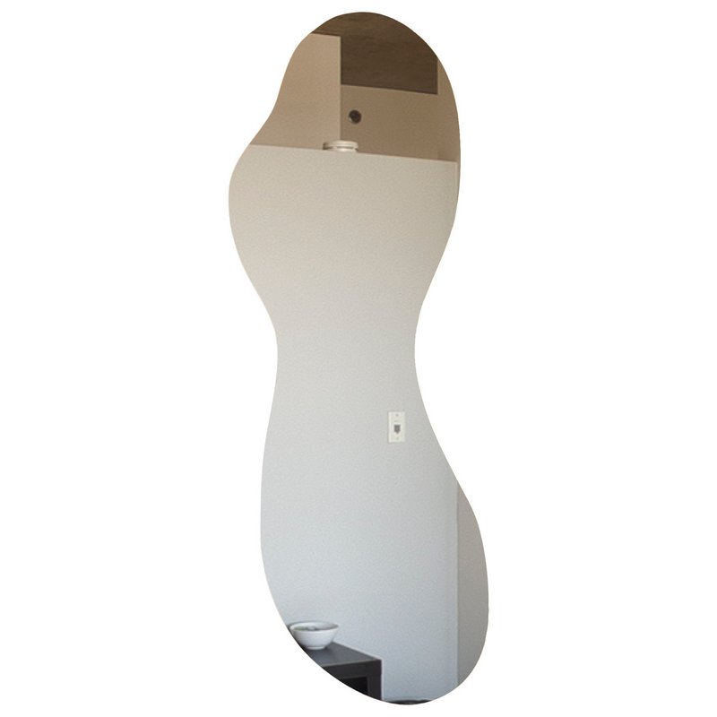 EDGE – LARGE FRAMELESS FULL LENGTH POND MIRROR - Image 2