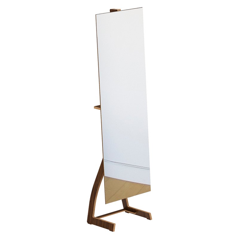Bend | Tall Floor Mirror - Image 1