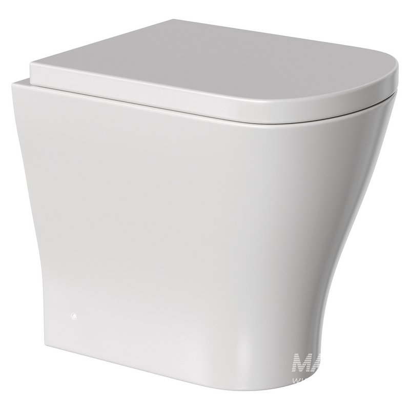 Ceramica Marseille Back to Wall Toilet with Concealed Cistern - Image 1
