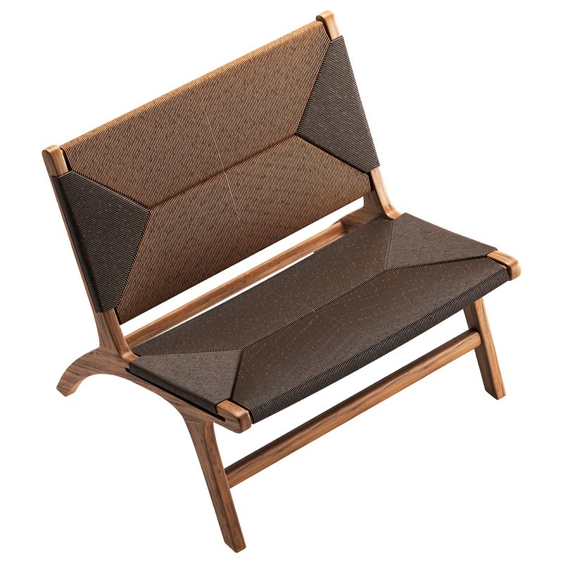 GRANT TEAK LOUNGE CHAIR IN BLACK - Image 2