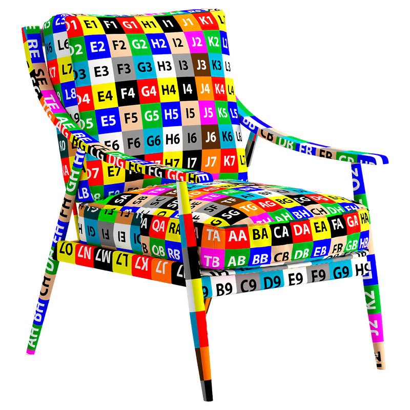 CORA ARMCHAIR IN BROWN - Image 6