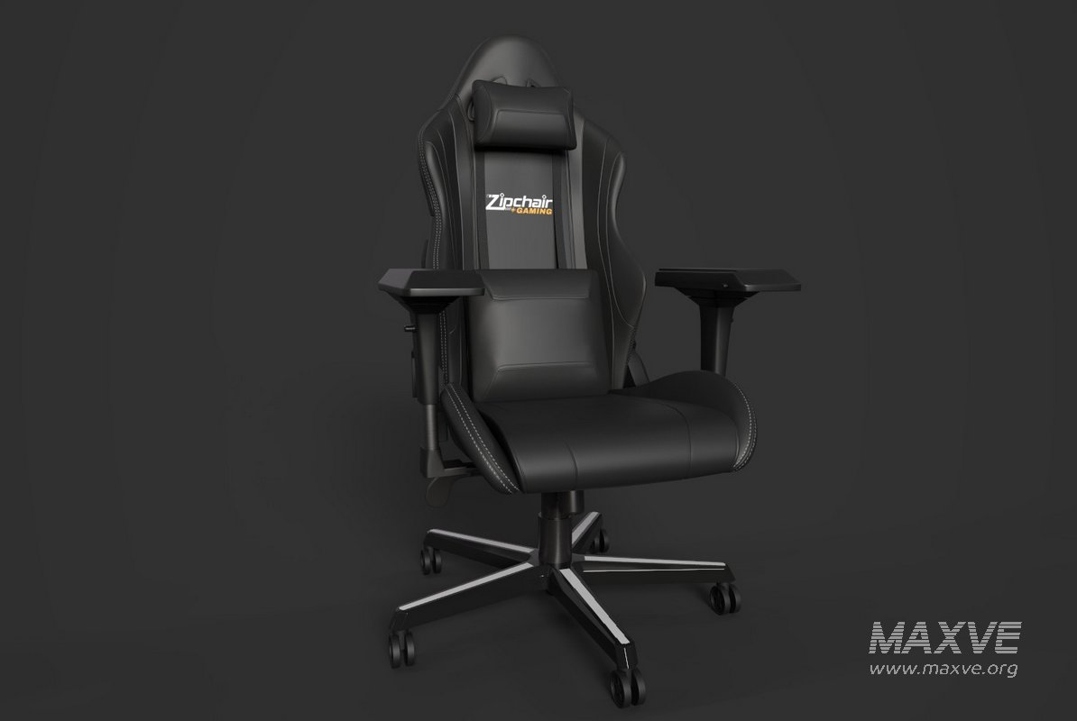 Gaming Zip chair 3d Model - Image 1