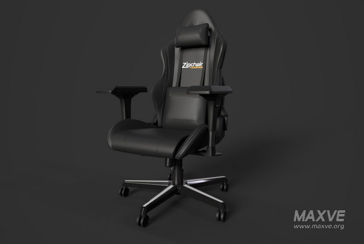 Gaming Zip chair 3d Model - Image 2