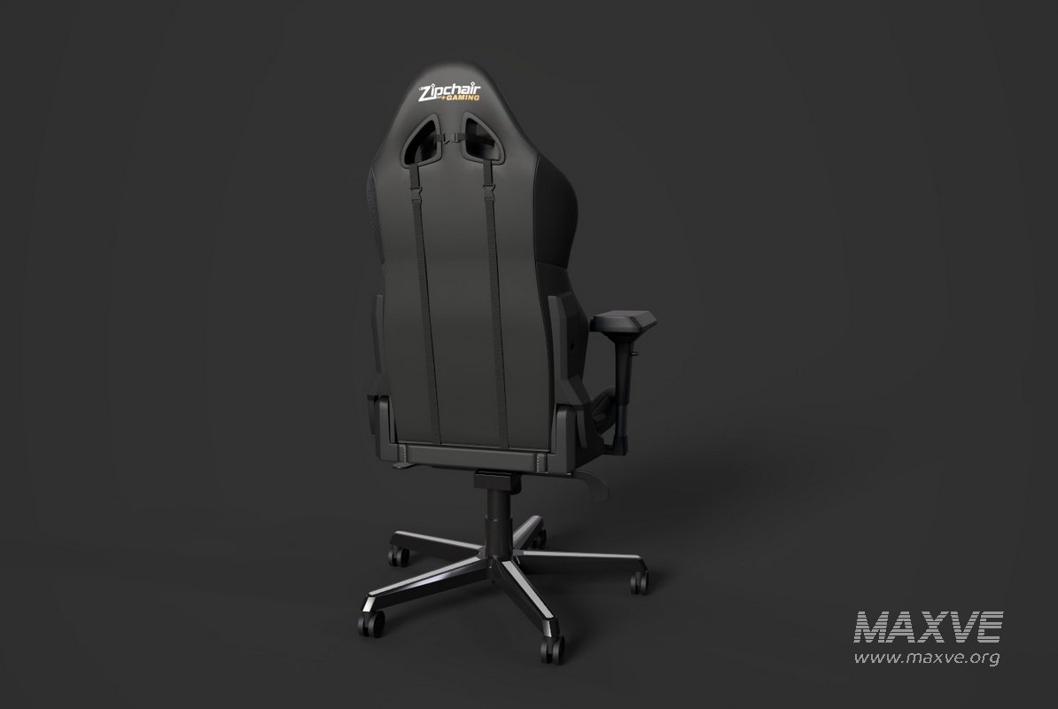Gaming Zip chair 3d Model - Image 4