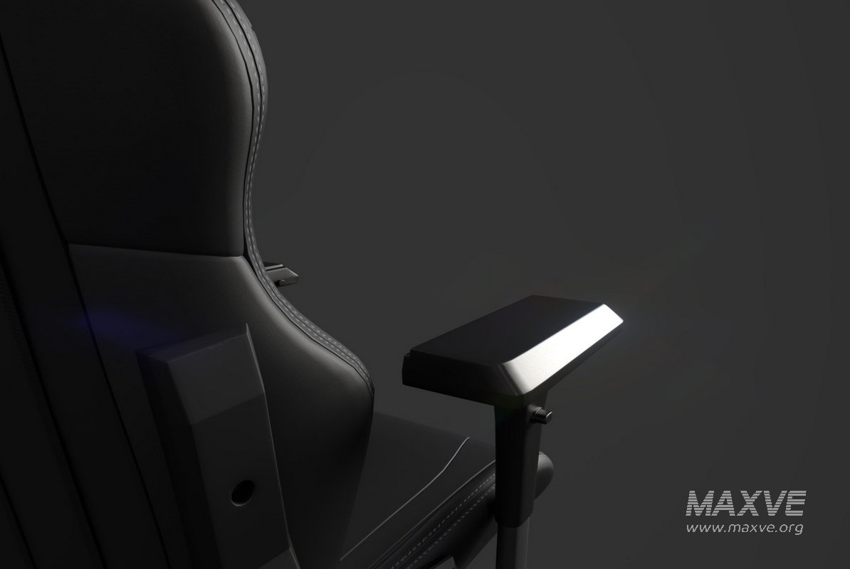 Gaming Zip chair 3d Model - Image 5