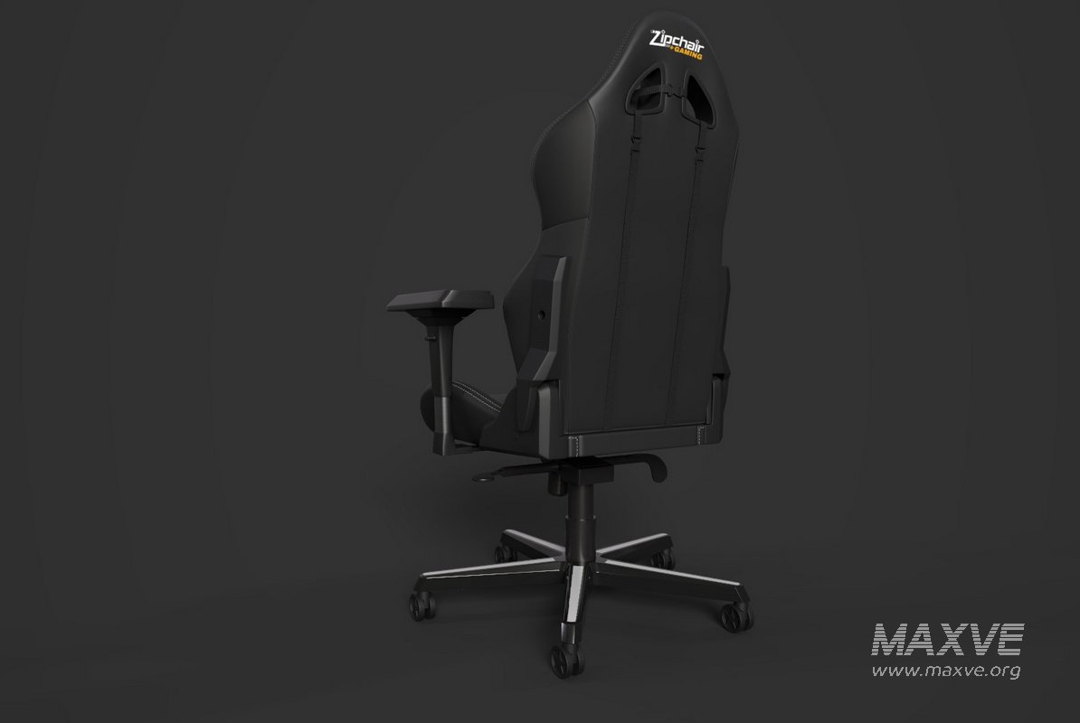 Gaming Zip chair 3d Model - Image 6