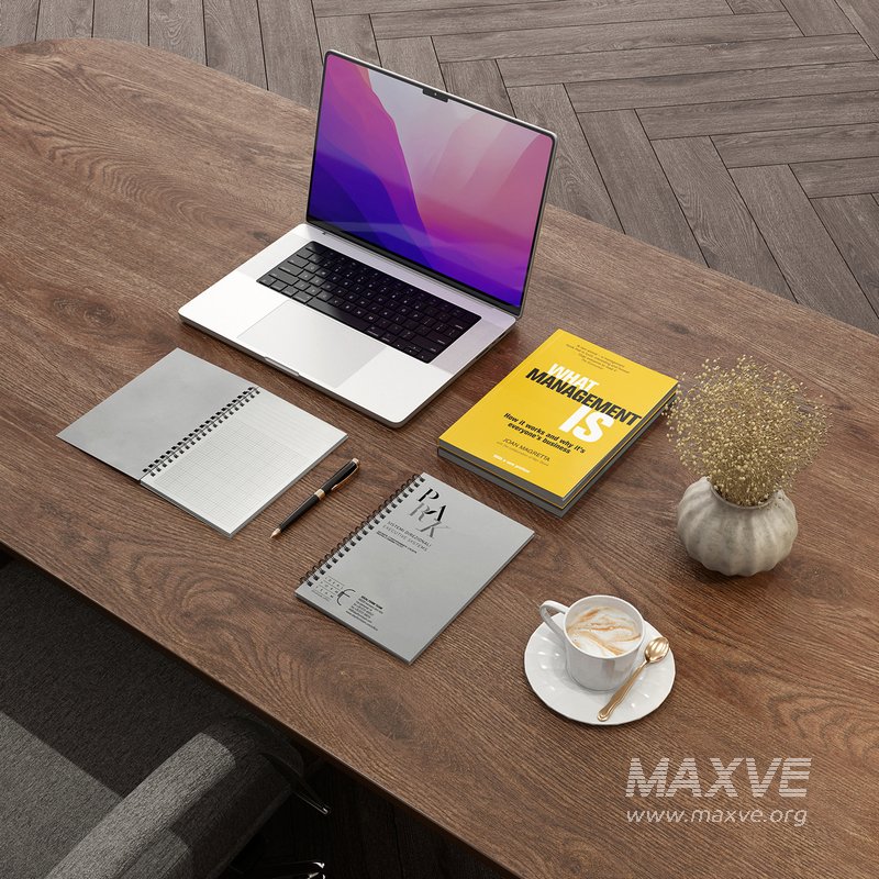 Workplace manager desk 01 – Boss desk - Image 5
