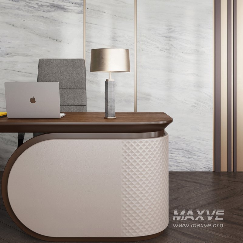 Workplace manager desk 01 – Boss desk - Image 4