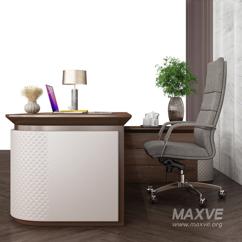 Workplace manager desk 01 – Boss desk - Image 6