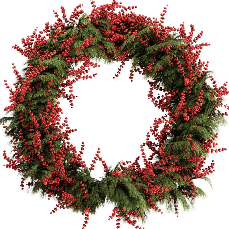 Christmas Wreath Set3 - Image 1