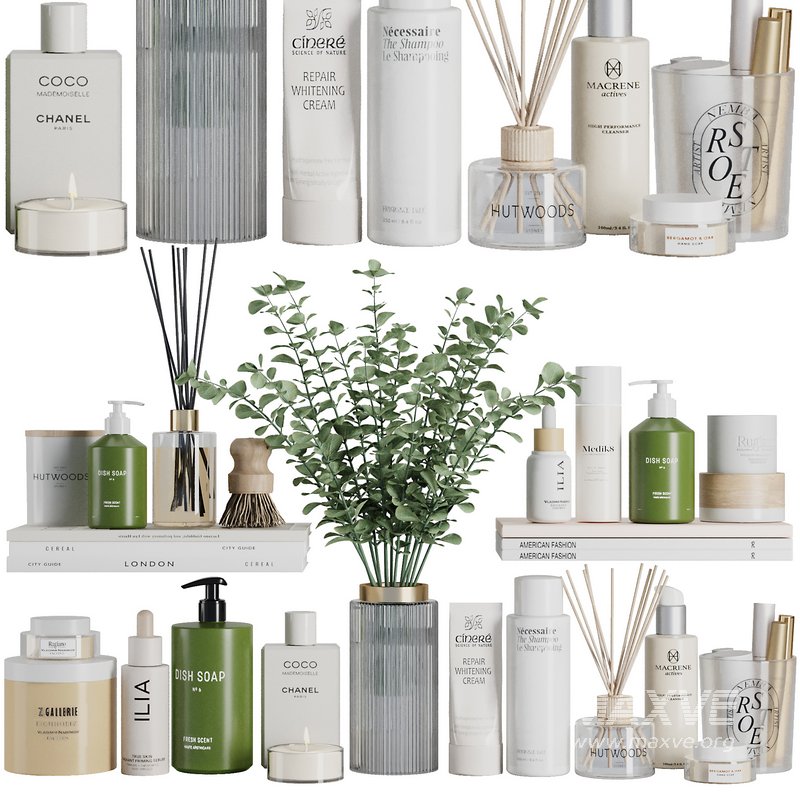 Bathroom accessories SetV17 - Image 1