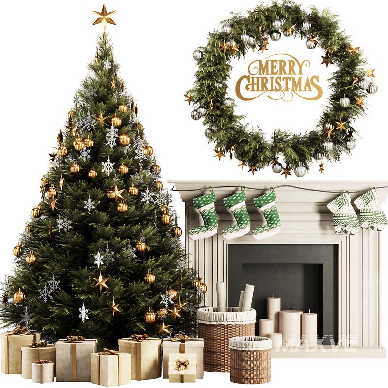 Christmas Tree Set2 - Image 1