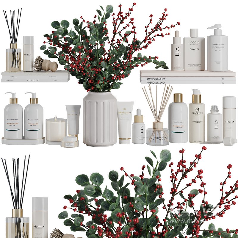 Bathroom accessories SetV19 - Image 1