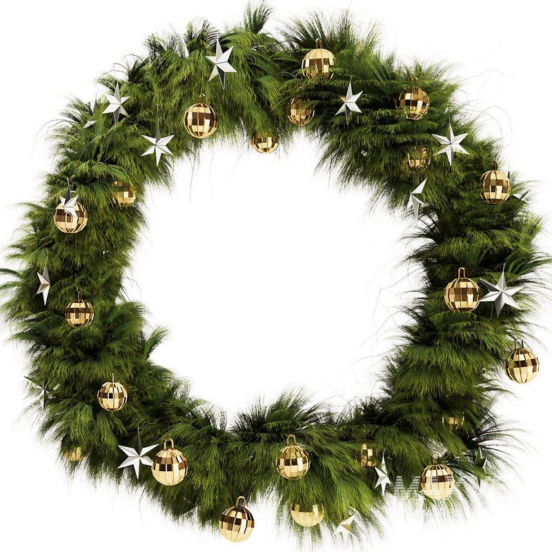 Christmas Wreath Set1 - Image 1
