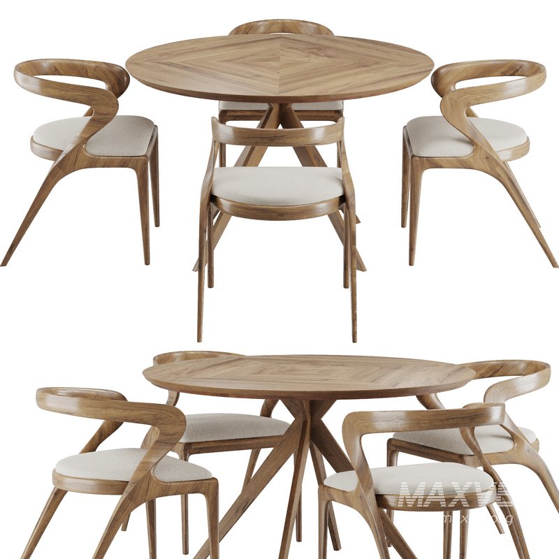 Dinning chair and table set9 - Image 1