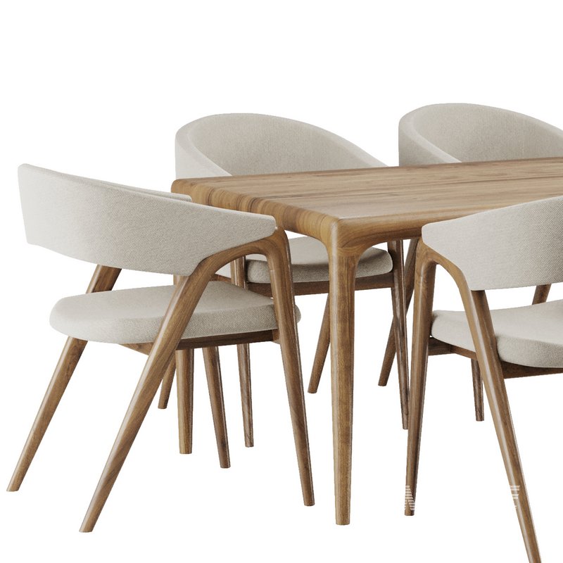 Dinning chair and table set12 - Image 2