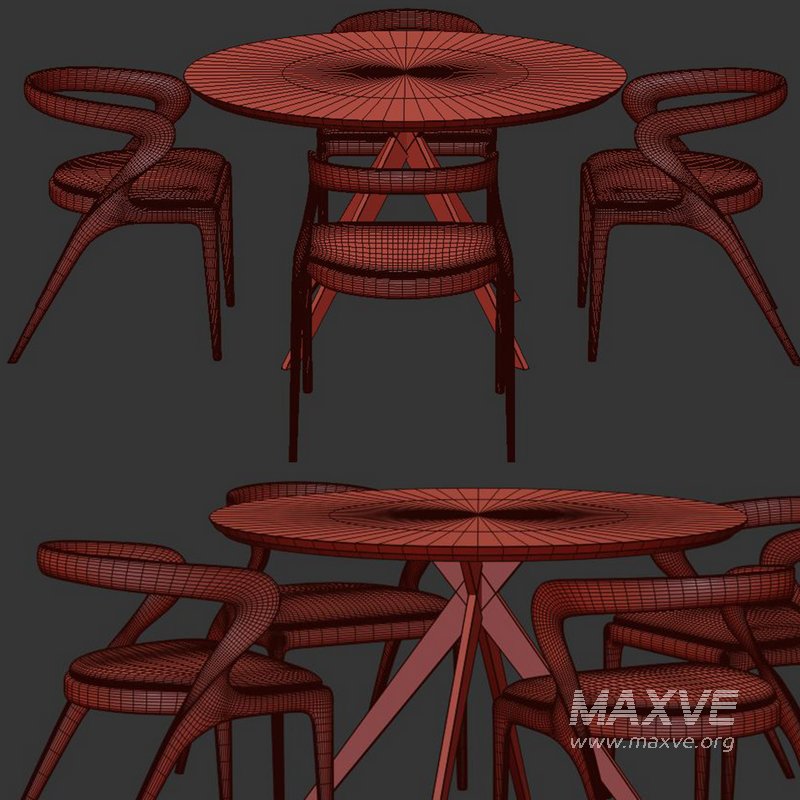 Dinning chair and table set9 - Image 3