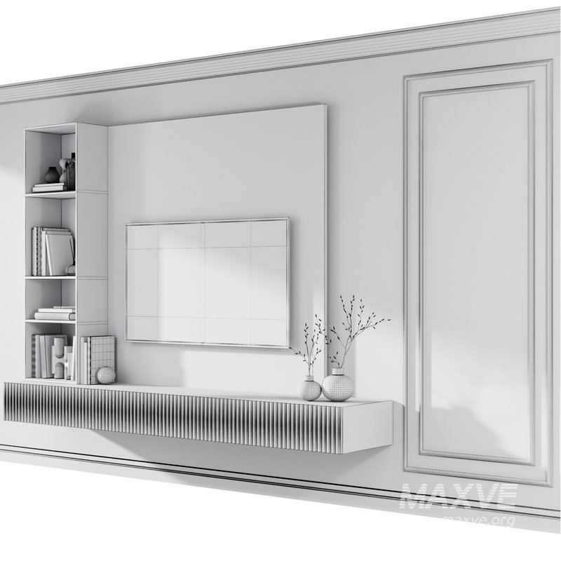 TV wall decor set9 - Image 4